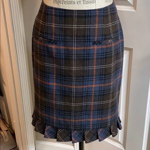 Cabi wool skirt